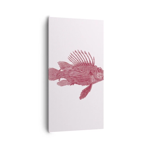 Tablou pe pânză - Un locuitor al apelor exotice - 65x120 cm