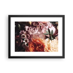 Poster în ramă neagră - Înghesuite în frumusețe - 40x30 cm