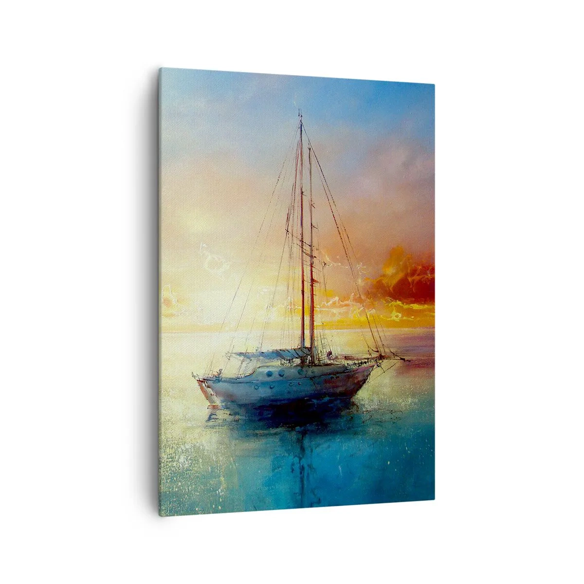 Tablou pe pânză - Într-un golf de aur - 70x100 cm