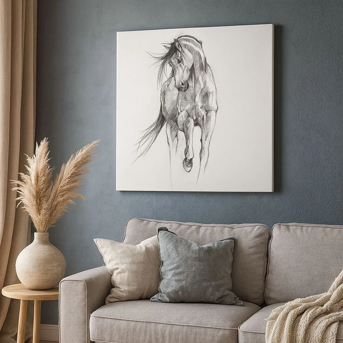 Tablou pe pânză - Într-un trap grațios - 30x30 cm