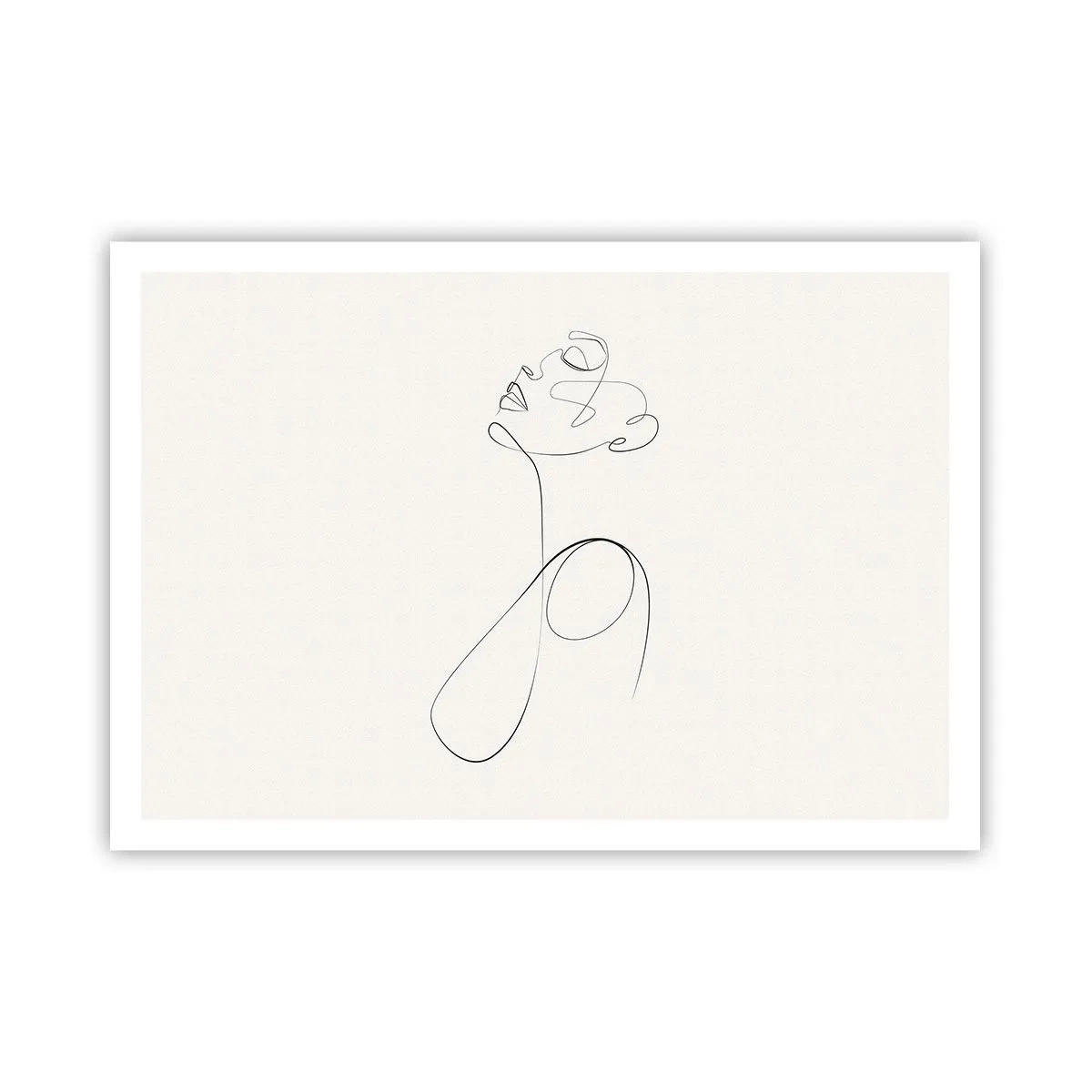 Poster - Încâlcită în vise - 100x70 cm