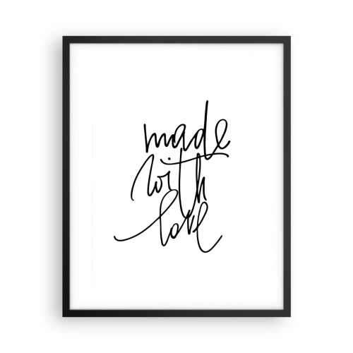 Poster în ramă neagră - Cel mai bun brand - 40x50 cm