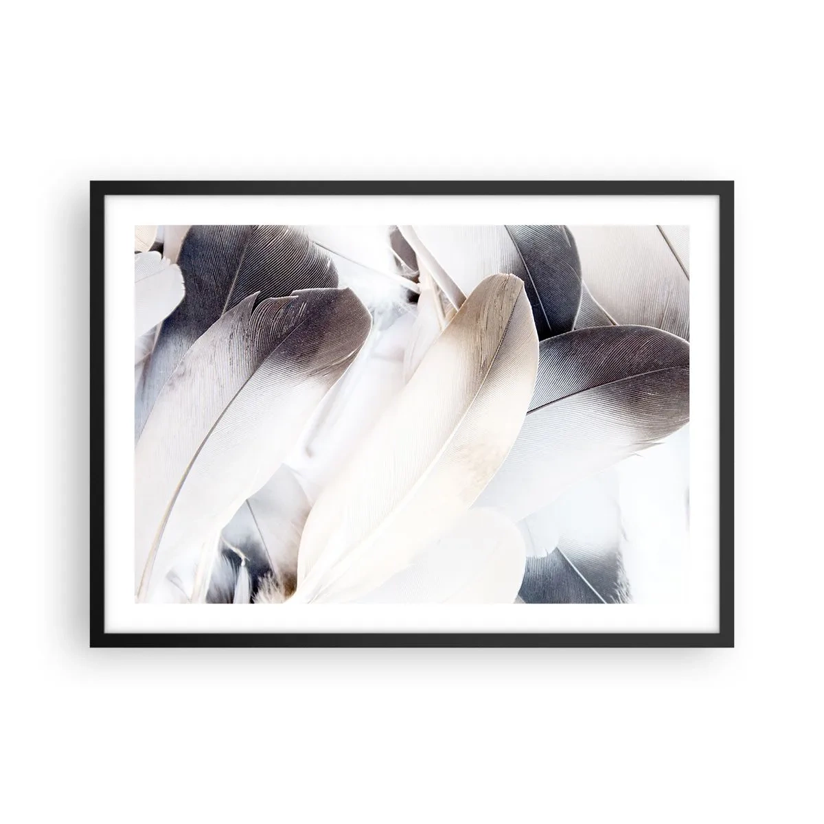 Poster în ramă neagră - Aproape angelice - 70x50 cm
