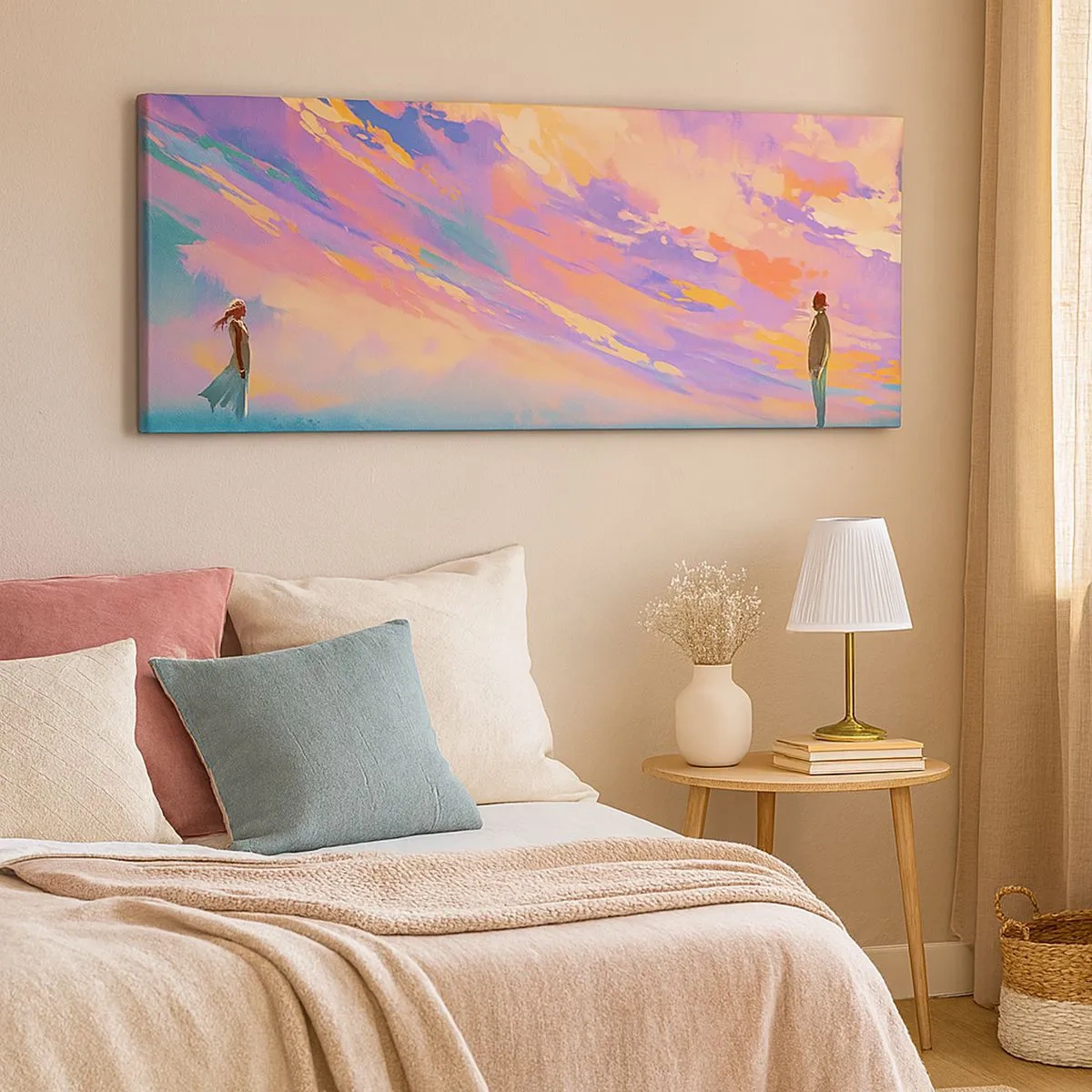 Tablou pe pânză - Puterea de atracție - 100x40 cm