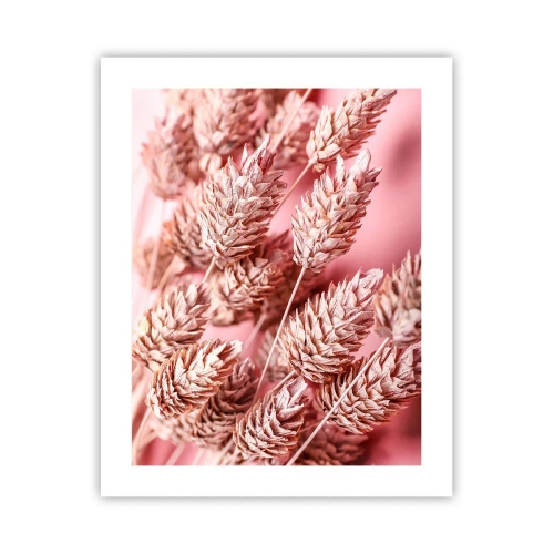 Poster - Cascadă florală în roz - 40x50 cm