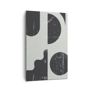 Tablou pe pânză - Compoziție deasupra și dedesubt - 80x120 cm