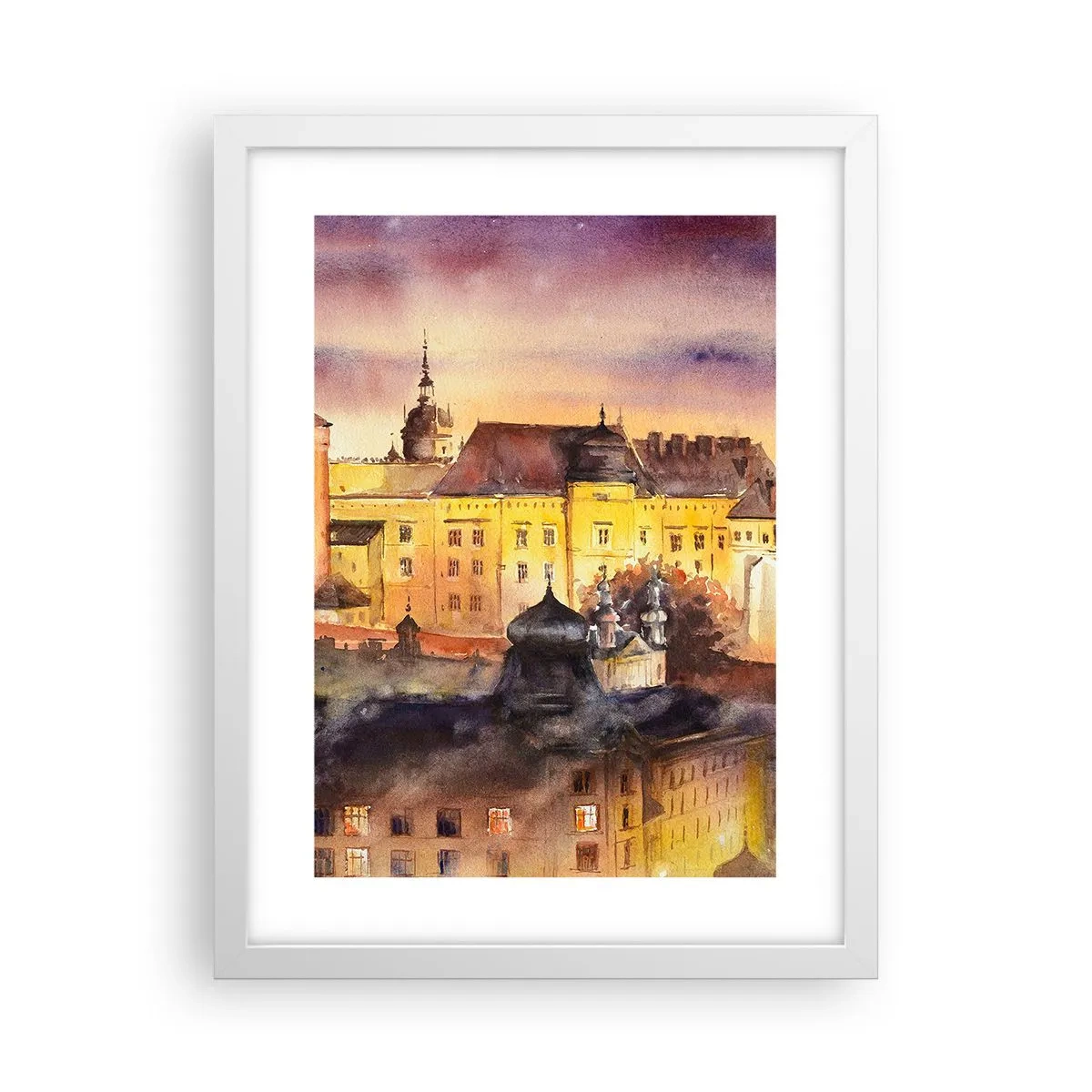 Poster în ramă albă - Poveste și basm - 30x40 cm