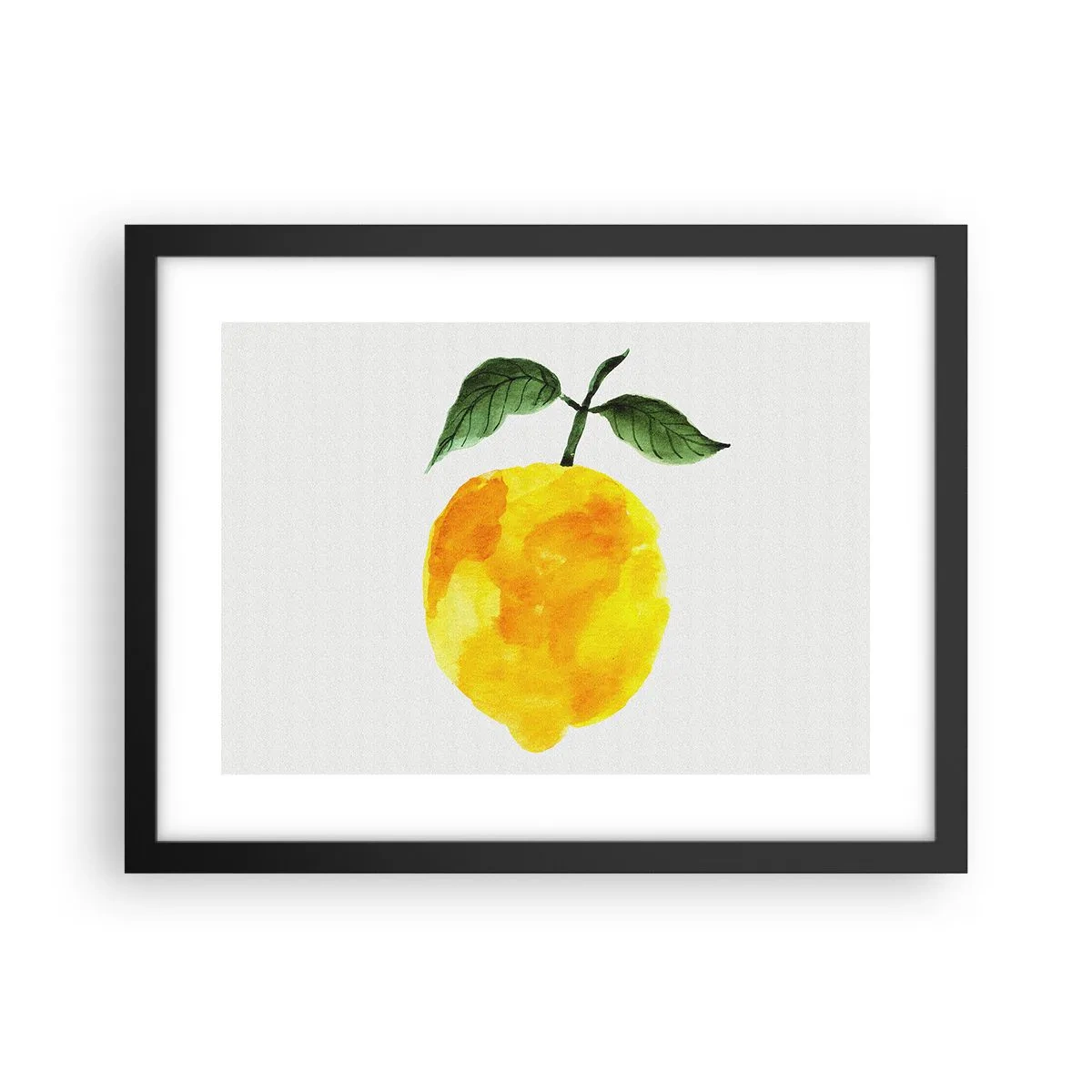 Poster în ramă neagră - Cum să simțiți gustul soarelui - 40x30 cm