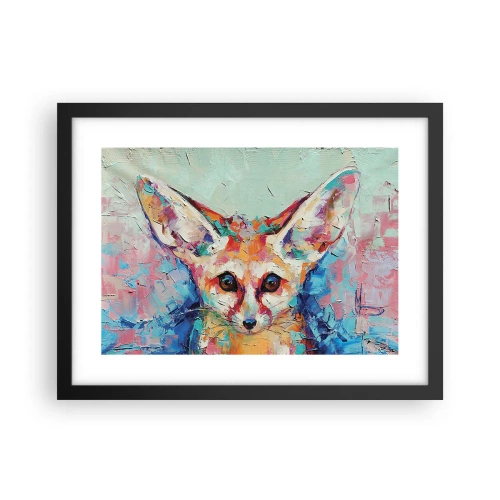 Poster în ramă neagră - Sunteți gata pentru mine? - 40x30 cm