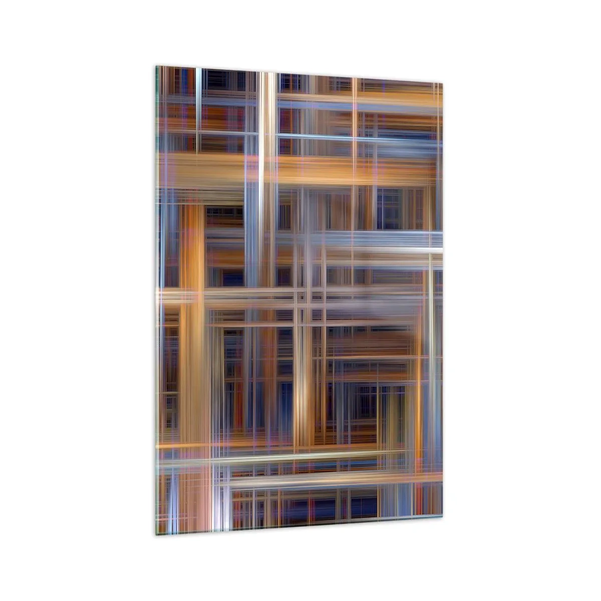 Tablou pe sticlă - Țesut din lumină - 70x100 cm