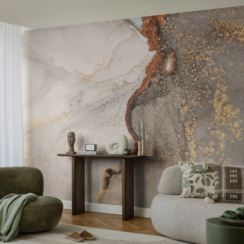 Tapet Standard Eco - La granița culorilor - Abstracția, Bucată, Artă Modernă - 200x140 cm