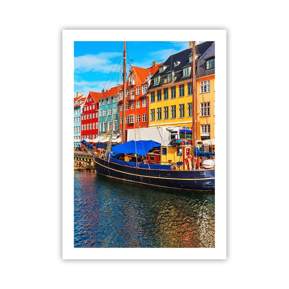 Poster - Portul vesel - 50x70 cm