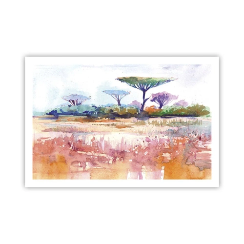 Poster - Culorile savanei - 91x61 cm
