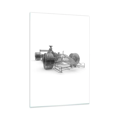 Tablou pe sticlă - Designul ideal - ideea de impuls - 50x70 cm