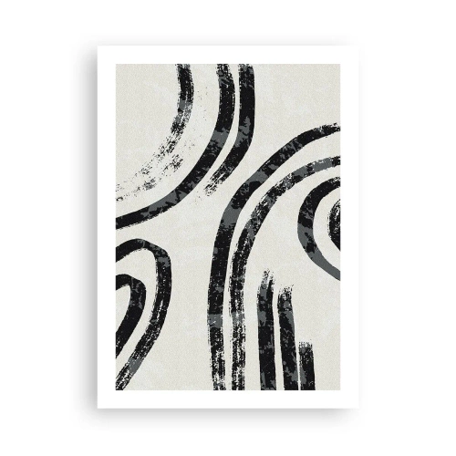 Poster - Pe jumătate oprit - 50x70 cm