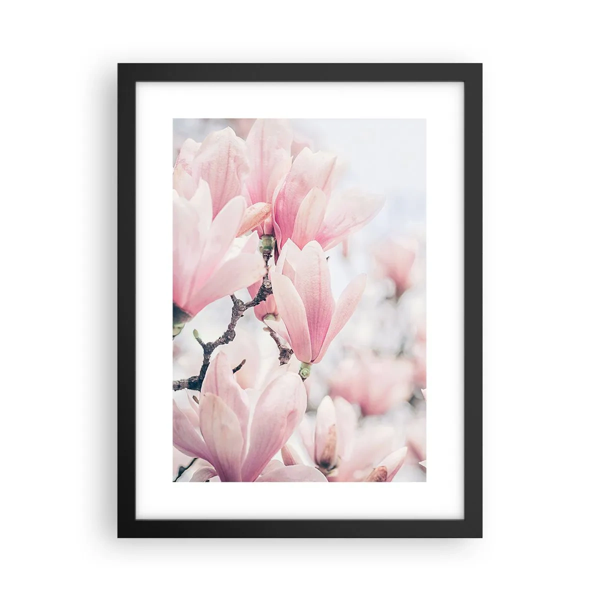 Poster în ramă neagră - Idealul de subtilitate - 30x40 cm