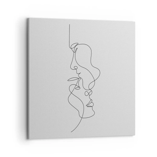 Tablou pe pânză - Dorință vorace - 60x60 cm