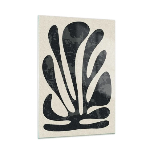 Tablou pe sticlă - Abstracție cu mai multe degete - 50x70 cm