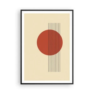 Poster în ramă neagră - În continuare - 70x100 cm
