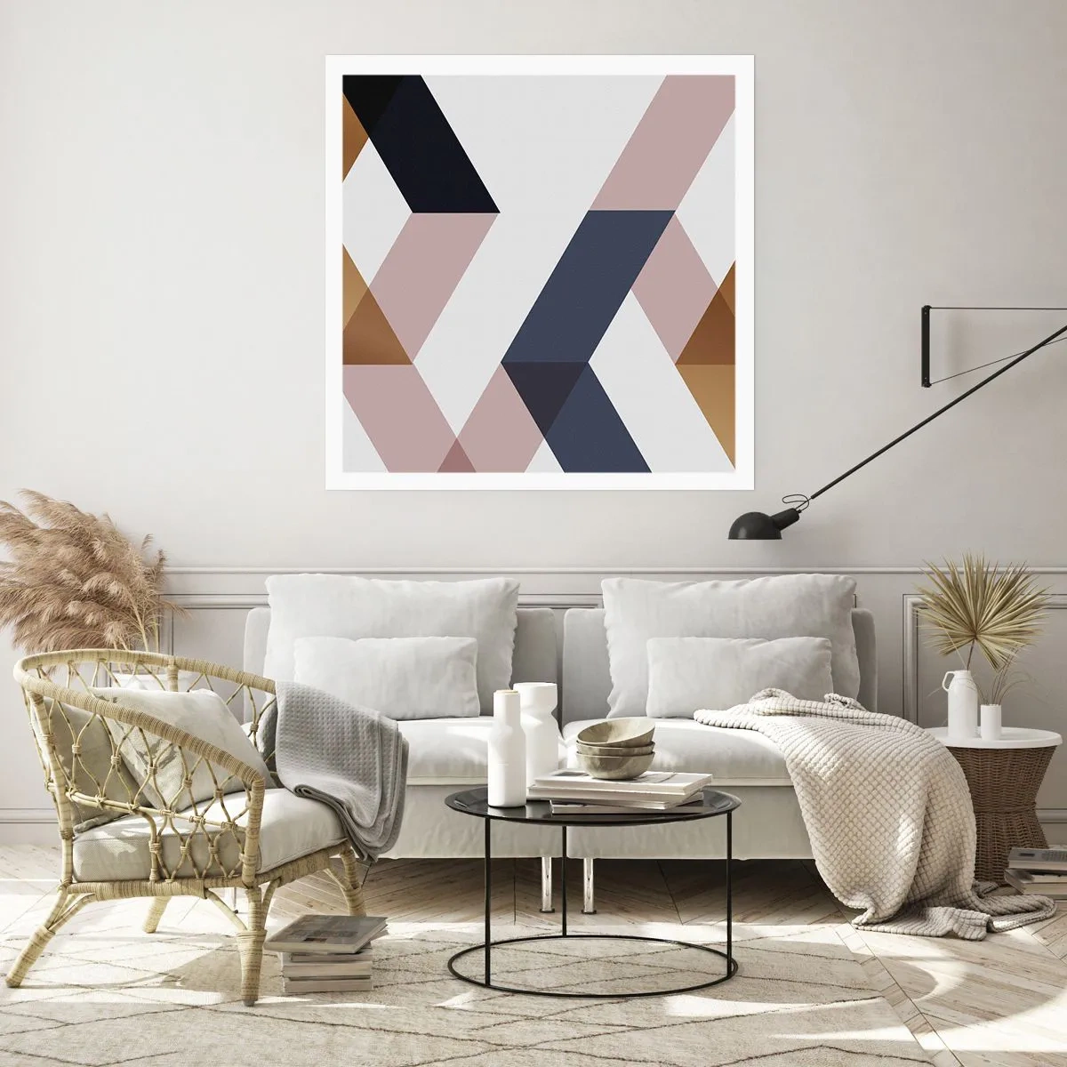 Poster - Planuri și unghiuri - 50x50 cm