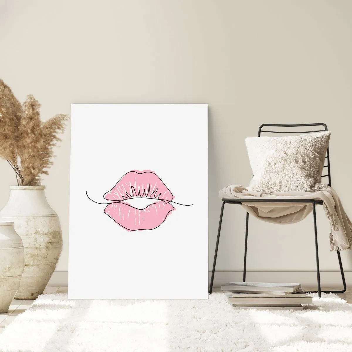 Poster - Vrei un sărut? - 40x50 cm