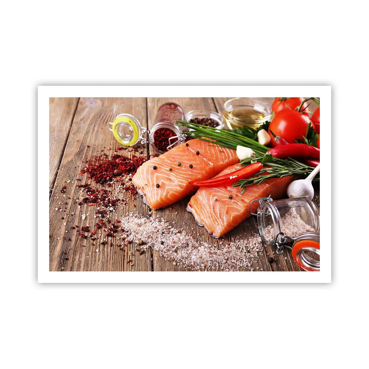 Poster - O aventură norvegiană în bucătărie - 91x61 cm