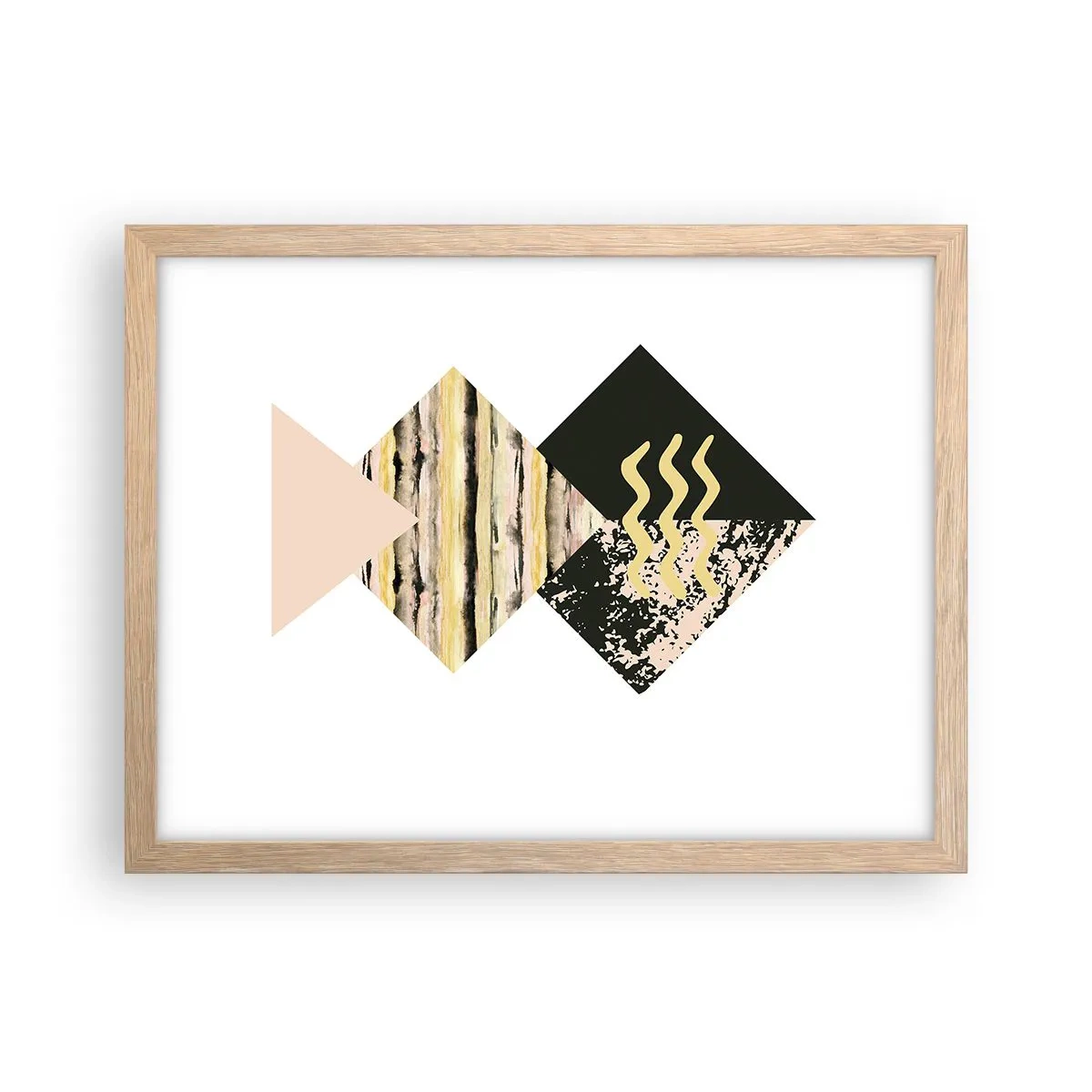 Poster în ramă de stejar deschis - Aparent simplu - 40x30 cm