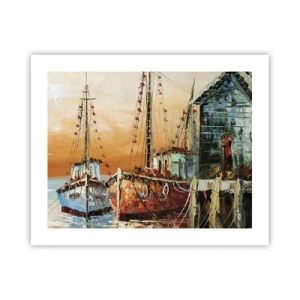 Poster - Întoarcere pașnică - 50x40 cm