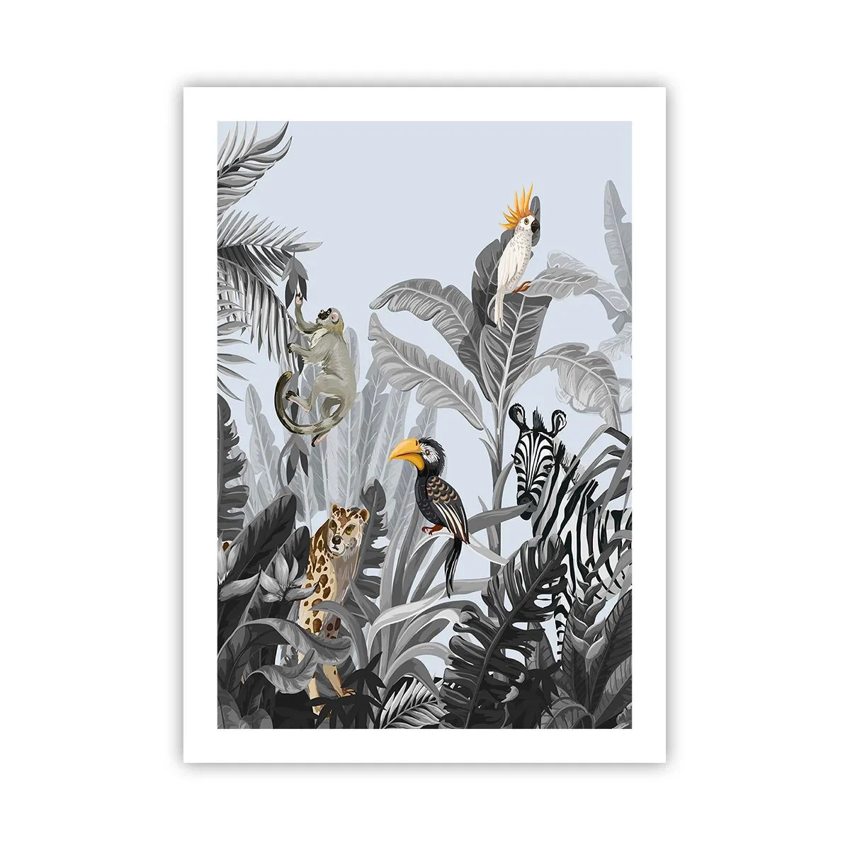 Poster - O fabulă africană - 50x70 cm