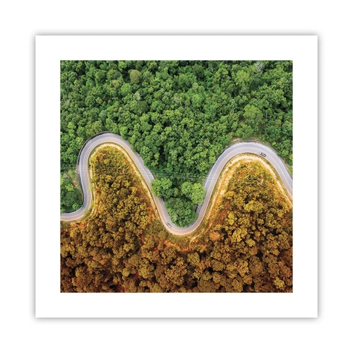 Poster - Frontiere și defilee - 40x40 cm