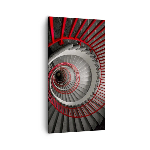 Tablou pe pânză - Jocuri arhitecturale - 55x100 cm