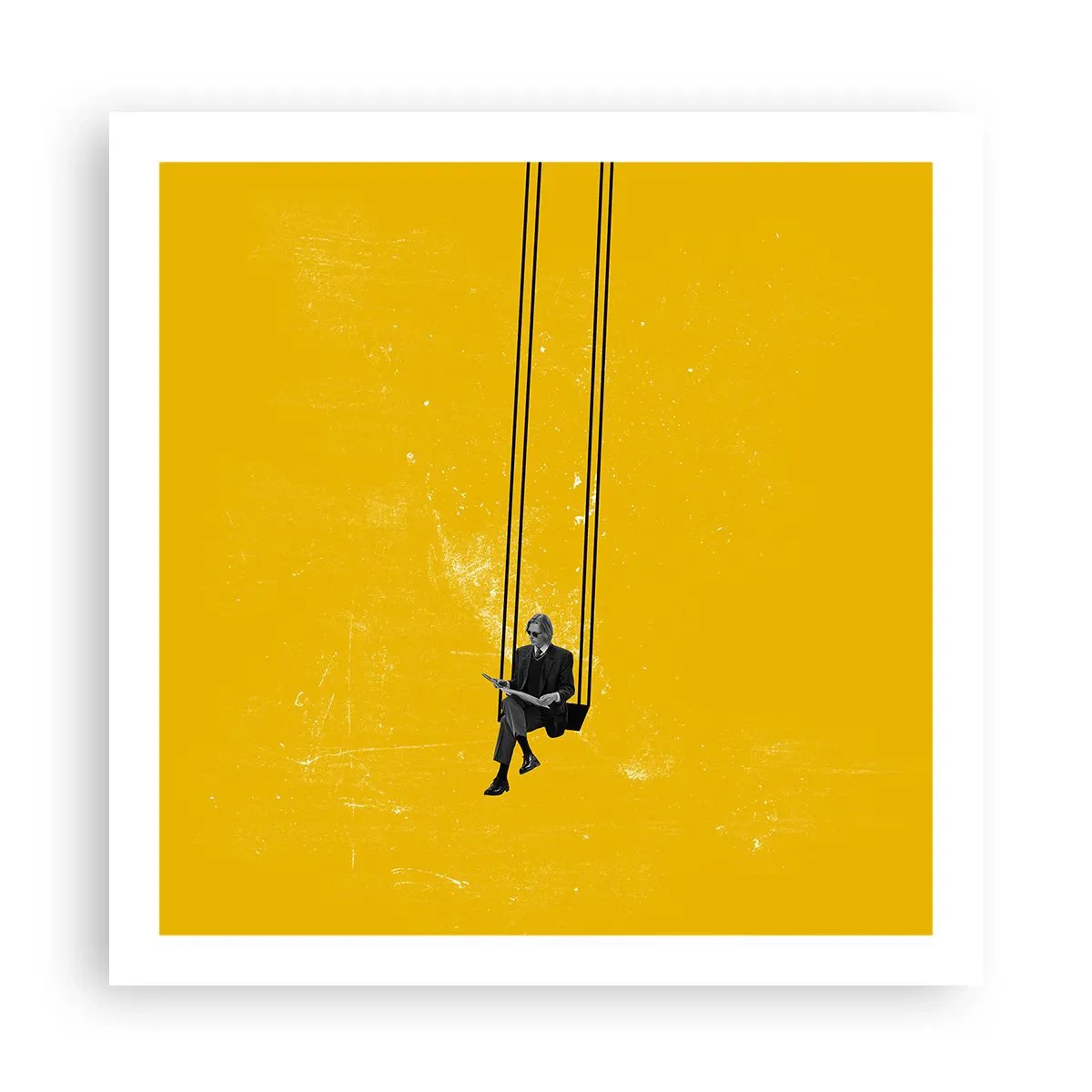 Poster - O zi ca oricare alta - 60x60 cm