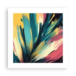 Poster - Compoziția - o explozie de bucurie - 40x40 cm