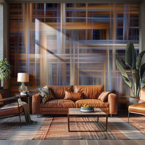 Tapet Standard Eco - Țesut din lumină - Abstracția, Bucată, Grafică - 350x256 cm