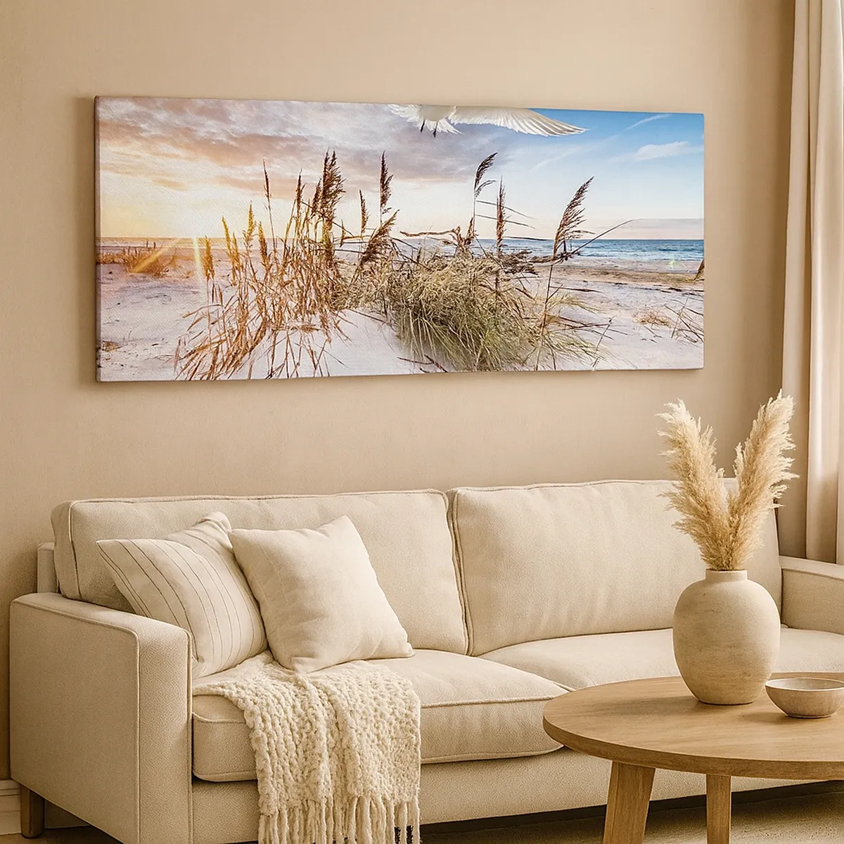 Tablou pe pânză - Vânt dinspre mare - 30x30 cm