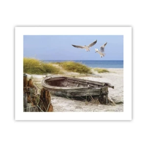 Poster - Scăldate în vânt - 50x40 cm