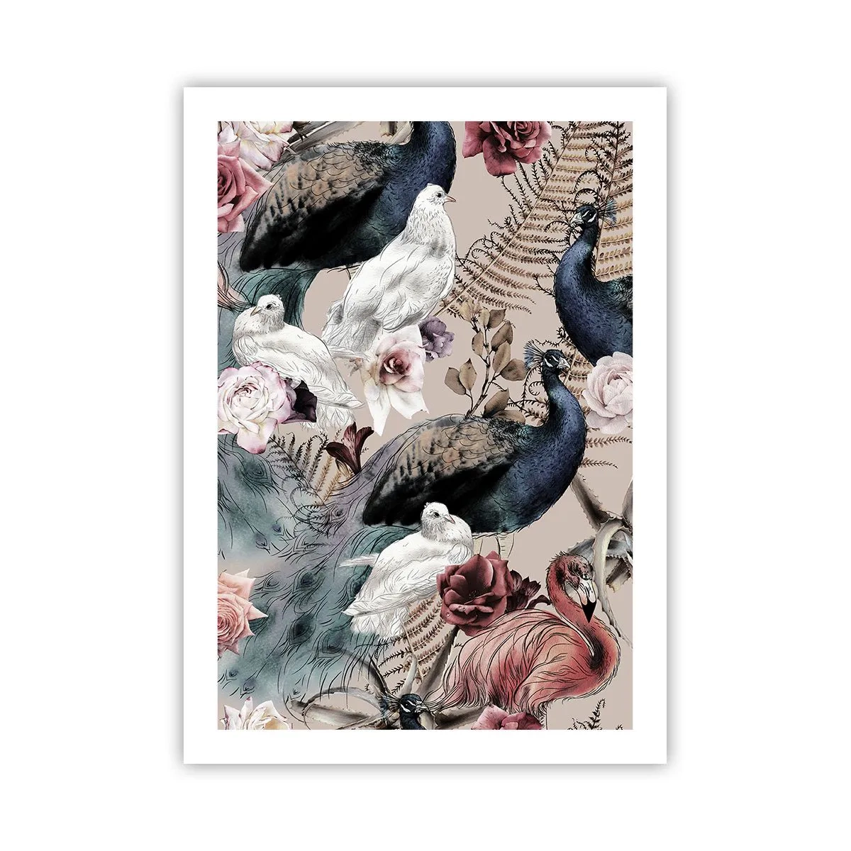 Poster - În grădina palatului - 50x70 cm