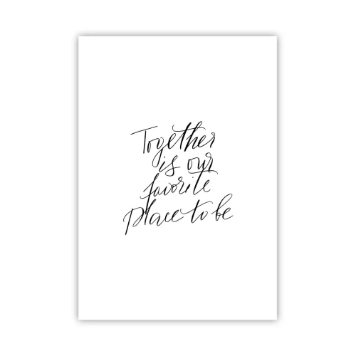 Poster - O simți și tu? - 70x100 cm
