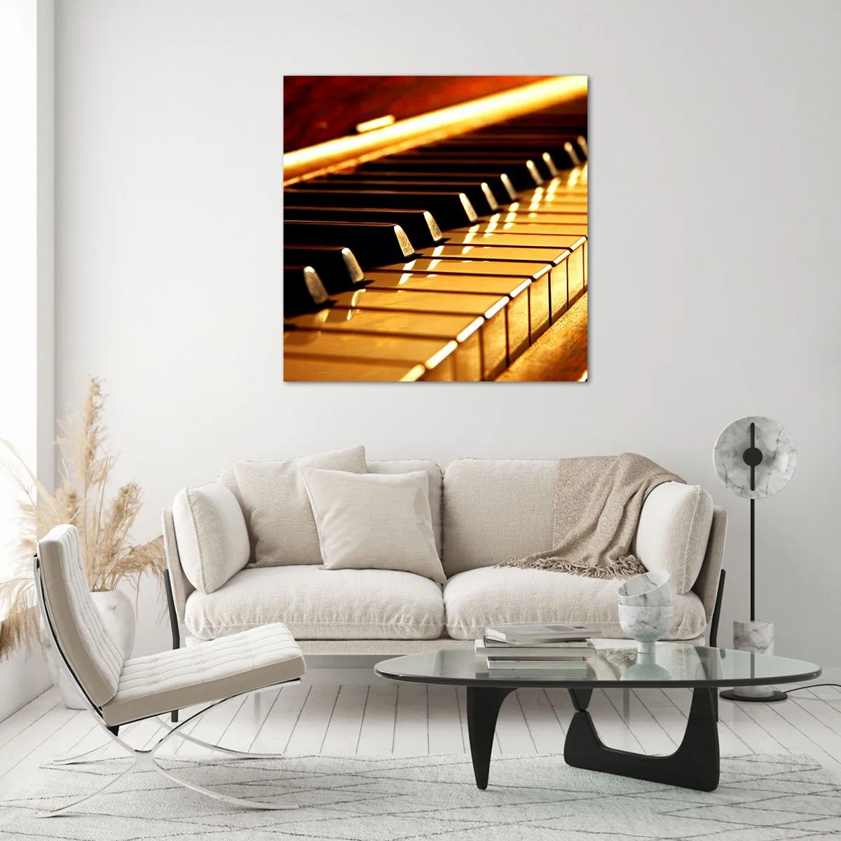 Tablou pe sticlă - Posibilități nelimitate - 70x70 cm