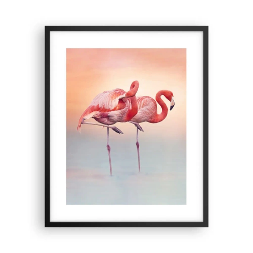 Poster în ramă neagră - În culoarea soarelui care apune - 40x50 cm