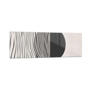Tablou pe sticlă - Semicompunere - 160x50 cm