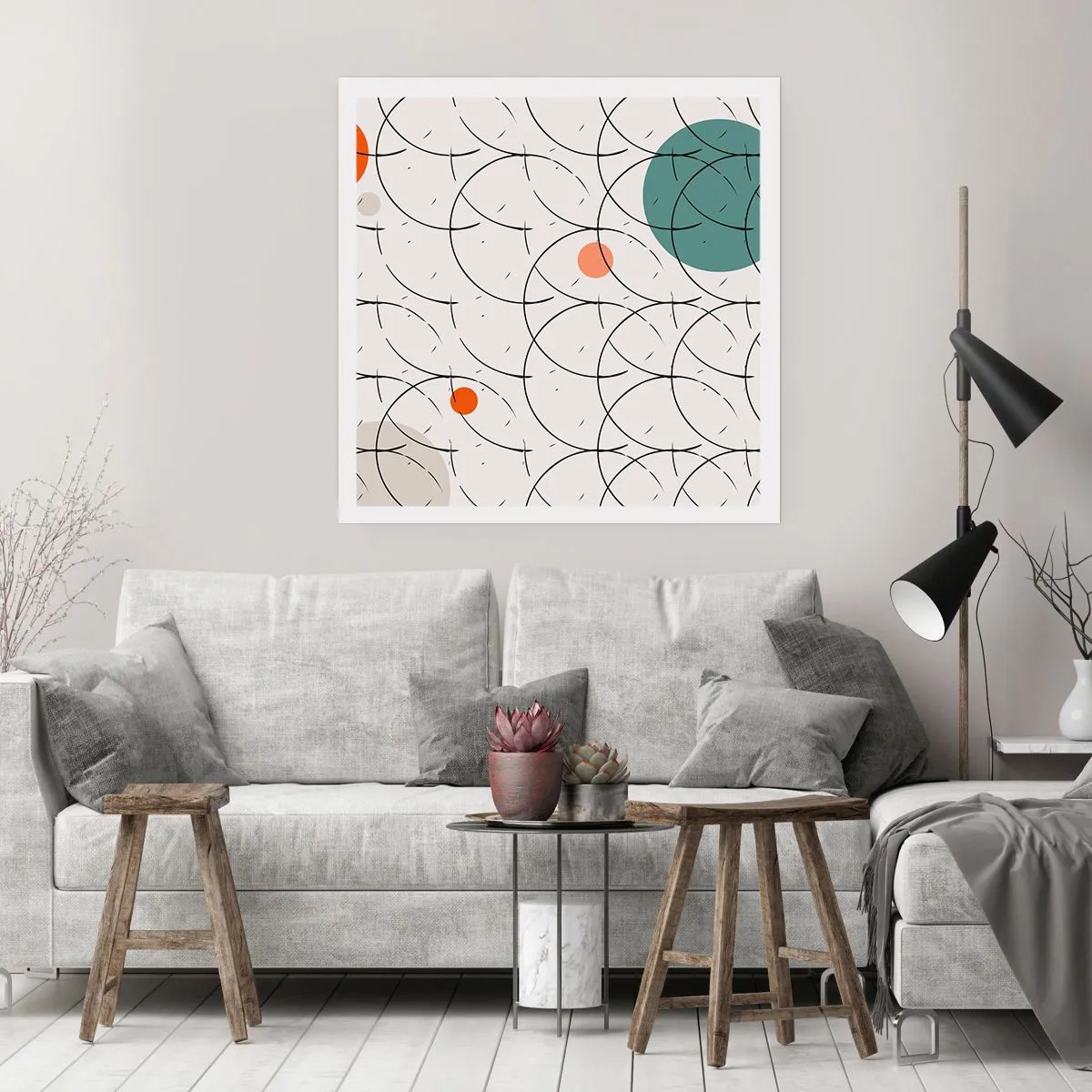 Poster - În spiritul pop-art - 40x40 cm