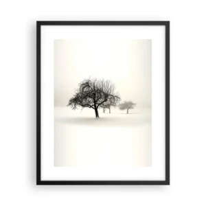 Poster în ramă neagră - Hibernare - 40x50 cm