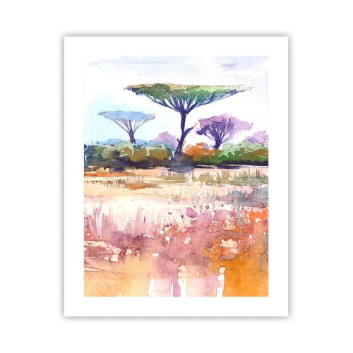 Poster - Culorile savanei - 40x50 cm