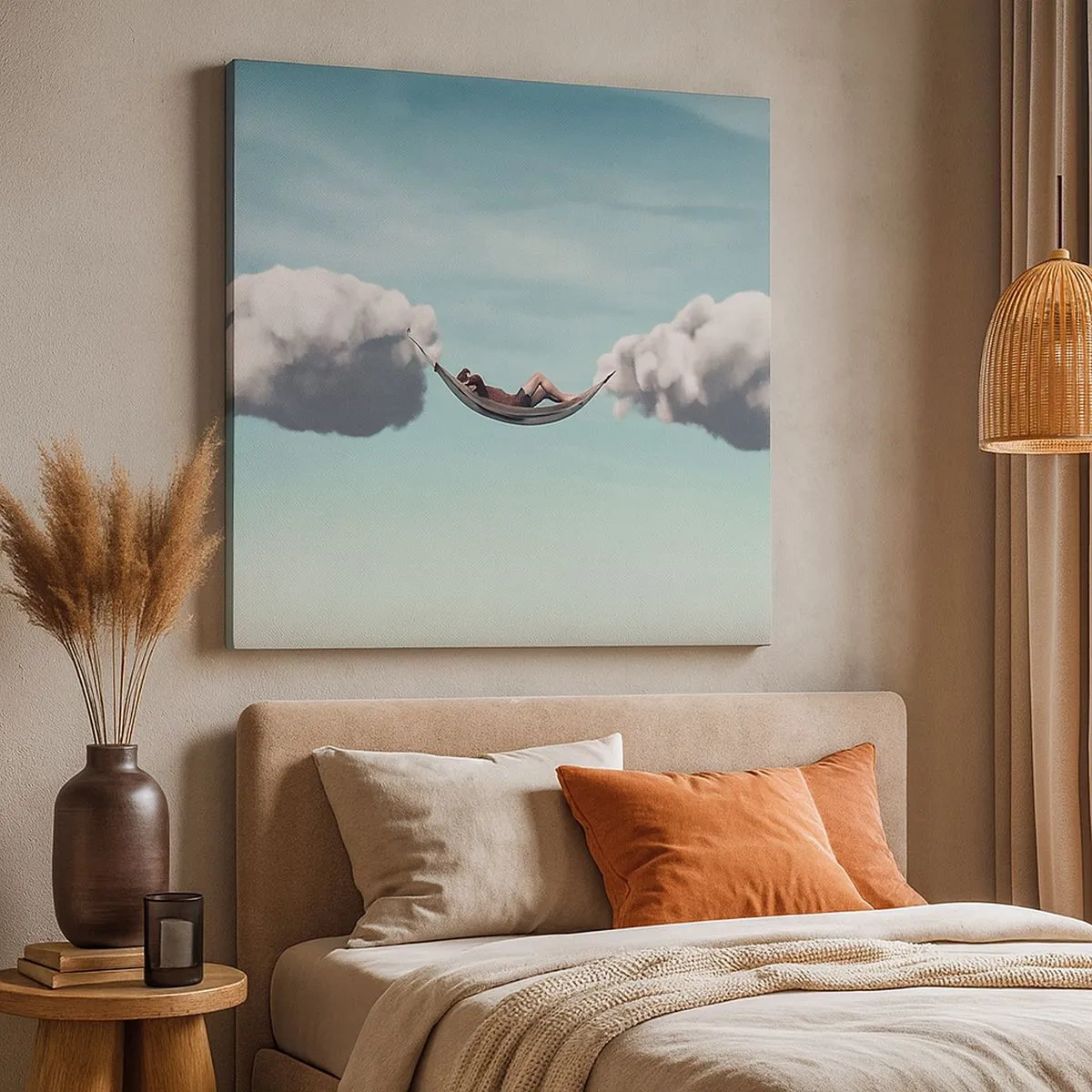 Tablou pe pânză - Fericirea momentului - 30x30 cm