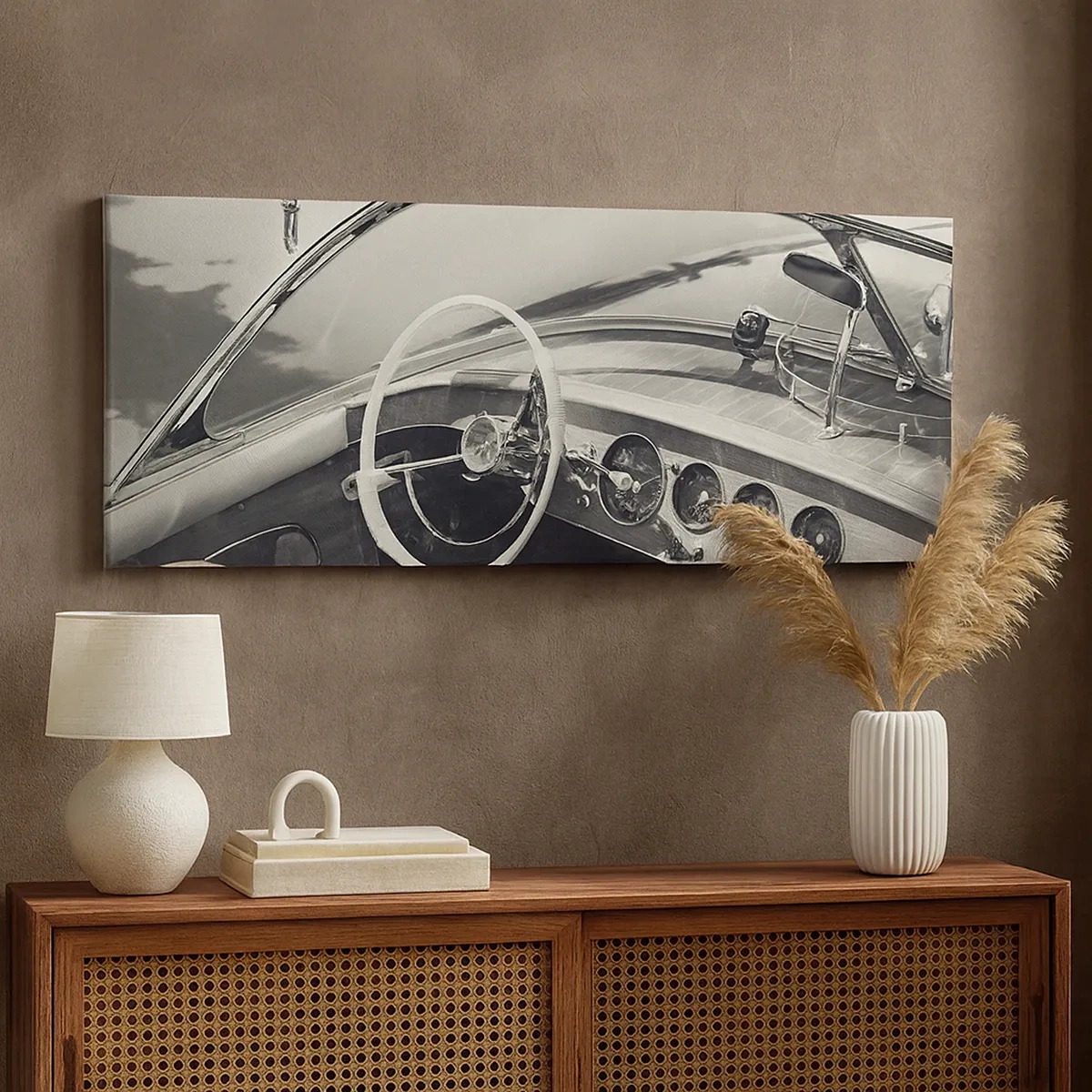 Tablou pe pânză - E timpul pentru cei bogați - 30x30 cm