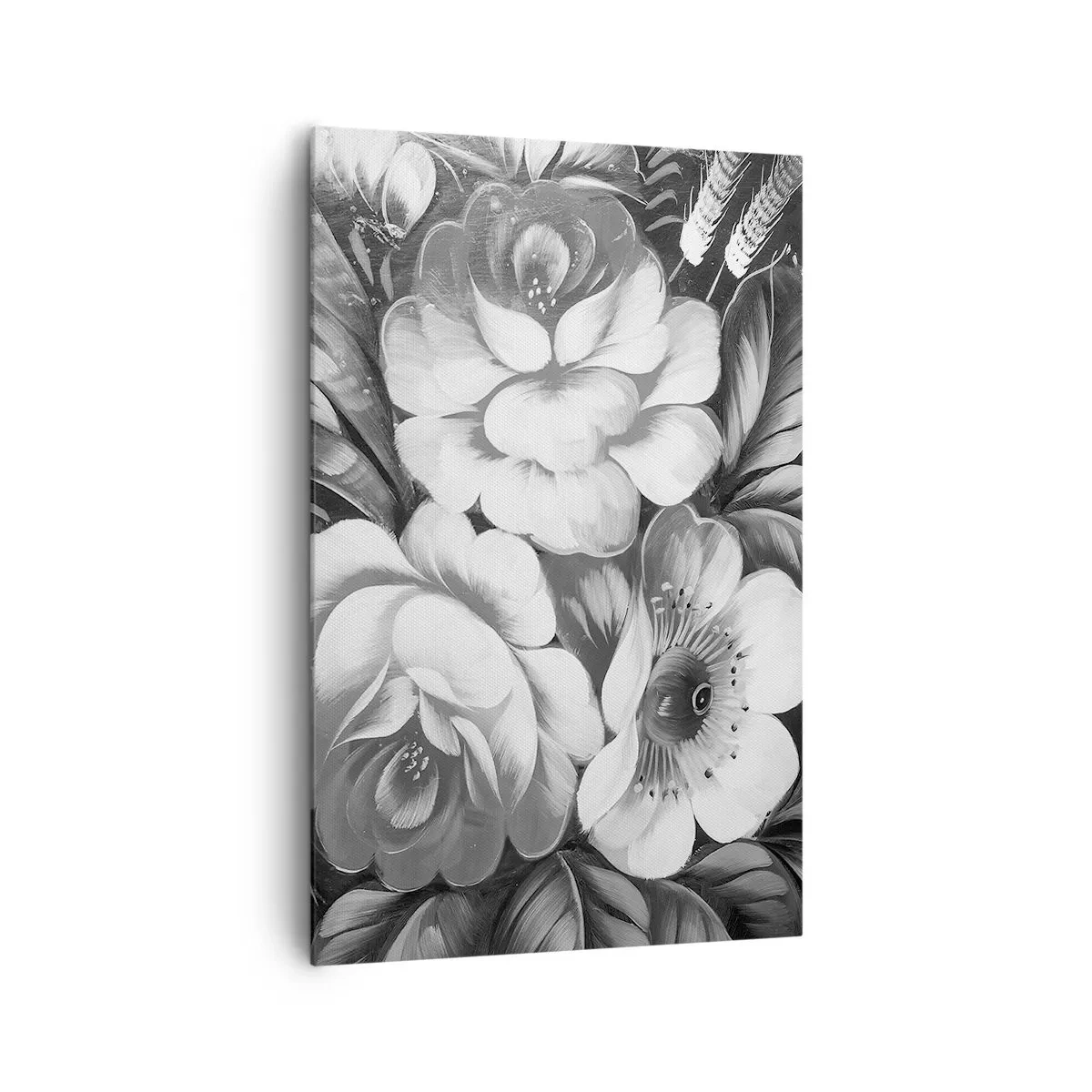 Tablou pe pânză - Frumoase chiar și în gri - 80x120 cm