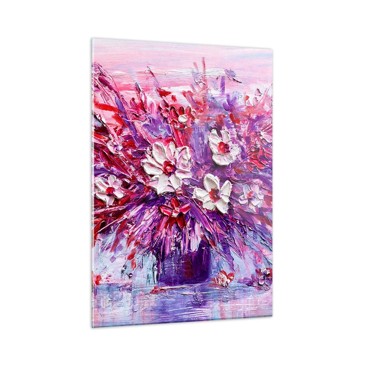 Tablou pe sticlă - Inocență și pasiune - 50x70 cm