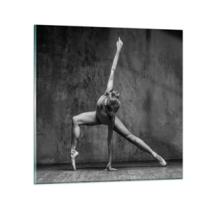 Tablou pe sticlă - Idealul de echilibru - 40x40 cm