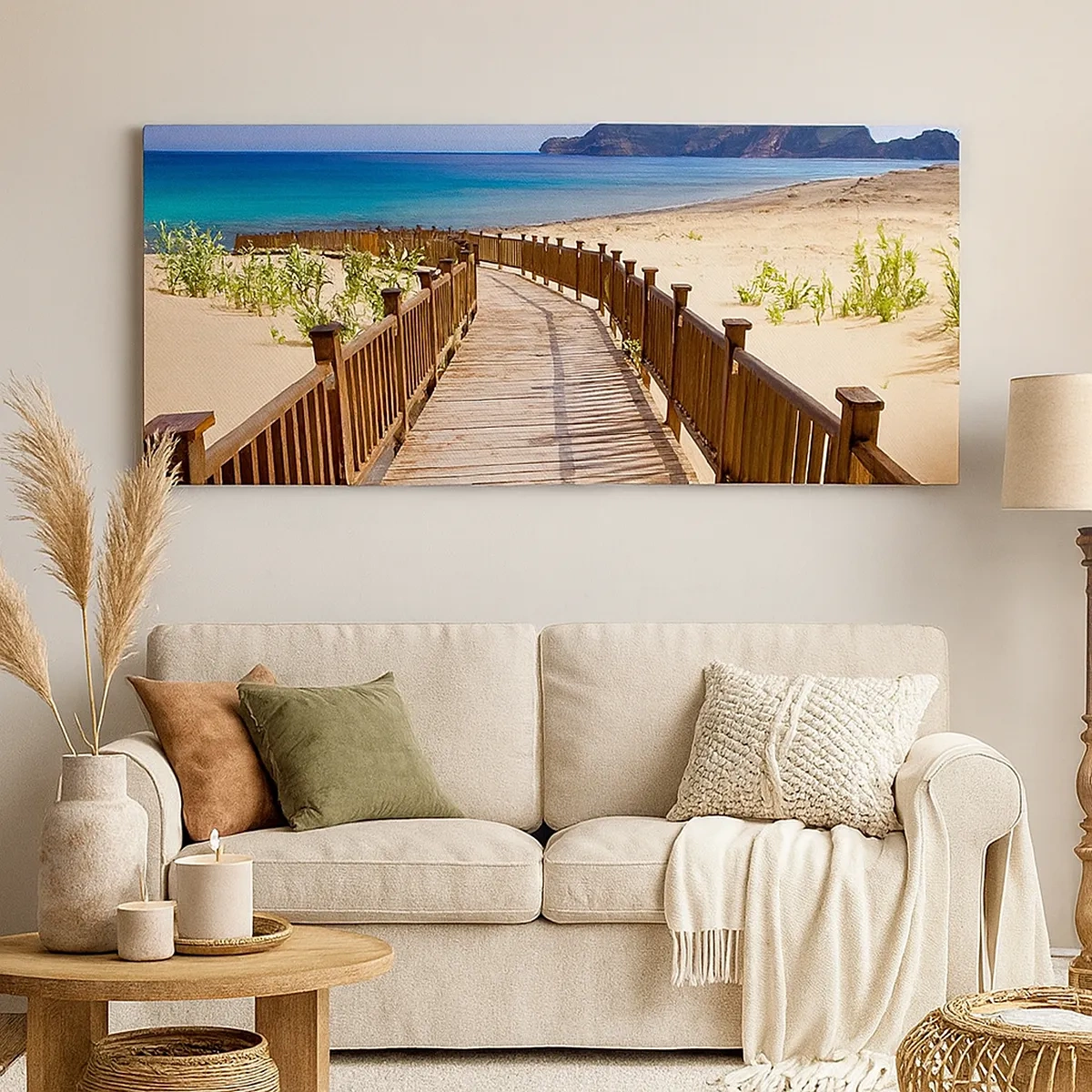 Tablou pe pânză - Du-mă în insulele fericite - 30x30 cm